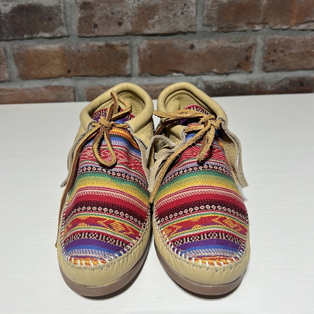 Minnetonka Frisco Deerskin Serape Fringe - Picture 8 of 15